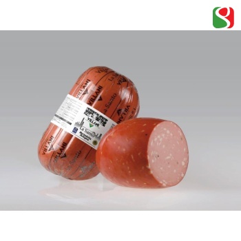 "La Santo PGI Bologna Mortadella" with pistachio, 1/2 vacuumis, umbes 2,6 kg