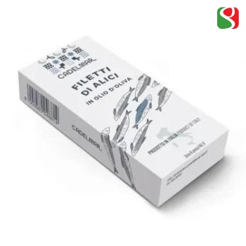 Anchovies fillets from CETARA Mediterranean Sea in Olive oil - 45 gr Anchovies fillets from CETARA Mediterranean Sea in Olive oil - 45 gr
