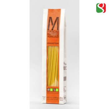 "Spaghettoni" HIGH QUALITY durum wheat ITALIAN pasta from best Italian producer: PASTIFICIO AGRICOLO MANCINI