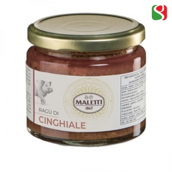 "Ragù" of Wild Boar meat (60%) pasta sauce 180 g