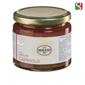 "Ragù" of Deer meat (60%) pasta sauce, 180 g