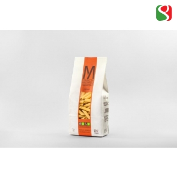 "Penne" HIGH QUALITY durum wheat ITALIAN pasta from best Italian producer: PASTIFICIO AGRICOLO MANCINI, 500 g