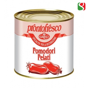 KOORITUD TOMATID Itaaliast 100% “HIGH Quality” - 2,55kg Tin