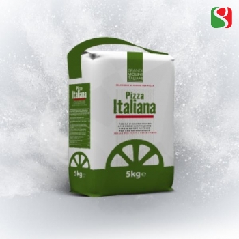 "Pizza Italiana" 00 W250, Pizza Flour for Real Italian Pizzas 5 kg - pizzas' leavening time up to 48 hours