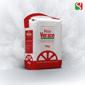 "Pizza Verace" 00 Pizza Flour W300, the best flour for a real "pizza Napoletana" - 5 kg - pizzas' leavening time up to 72 hours