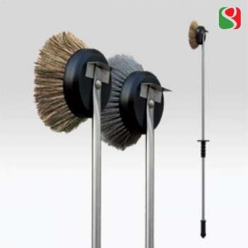 Oven brush, natural bristles, 160 cm - High Quality for Professionals
