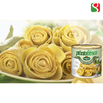 Artichoke hearts in oil - 2,55kg