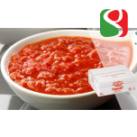 “POLPA CHEF” High Quality crushed tomatoes - 5kg + 5kg Aluminum bags<br />
"POLPA CHEF" classic tomatoes pulp GRECI: the best tomato pulp in town!