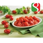 Peeled MINI Tomatoes "Mini Roma" - 800g - HIGH QUALITY, SWEET Peeled "Datterini" Tomatoes -  100% Italian tomatoes