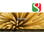 "Bucatini" HIGH QUALITY durum wheat ITALIAN pasta from best Italian producer: PASTIFICIO AGRICOLO MANCINI - 500g