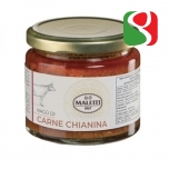 "Chianina" beef meat (60%) Tuscany Ragù pasta sauce 180 g