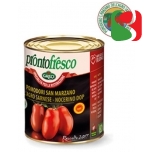 Маленькие Очищенные Помидоры в собственном соку "San Marzano DOP", 800 г