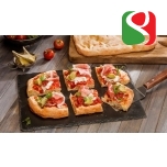 PIZZA base for "PIZZA al Taglio", 20cm x 30cm, 240 g - The real ITALIAN "PIZZA al Taglio", 8 pcs/crt