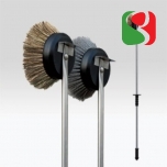 Oven brush, natural bristles, 160 cm - High Quality for Professionals