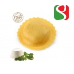 "GIRASOLI" with Ricotta cheese and Spinach - filled FRESH pasta, 500 g - HIGH QUALITY 