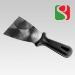 Stainless steel triangular spatula, 10 cm - High Quality for Professionals