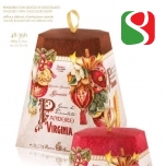 Pandoro Traditional "Verona" Christmas cake with Chocolate Drops, 1 kg