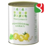 Semi Dry Yellow Tomatoes in Oil with aromatic herbs, 750 g