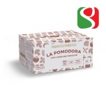 “La Pomodora” 10 kg (5 kg + 5 kg) - Sauce made with pieces of fresh tomato 100% Italian, enhanced with fresh vegetables (carrot, onion, celery) and basil - Ideal for BOLOGNESE sauce, first course dishes, pizzas, sauces, stews. - 5kg + 5kg Aluminum bags