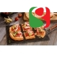 PIZZA base for "PIZZA al Taglio", 20cm x 30cm, 240 g - The real ITALIAN "PIZZA al Taglio", 8 pcs/crt