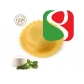 "GIRASOLI" with Ricotta cheese and Spinach - filled FRESH pasta, 500 g - HIGH QUALITY 
